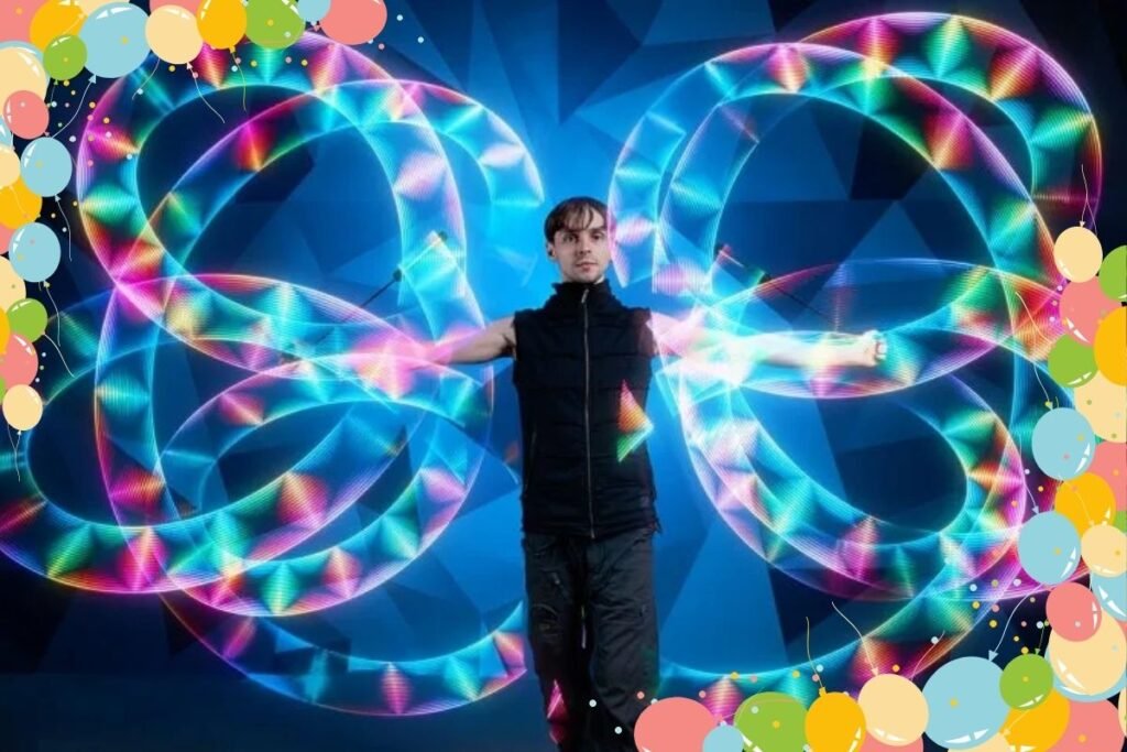 Read more about the article Light Up Your Party with an LED Pixel Poi Artist