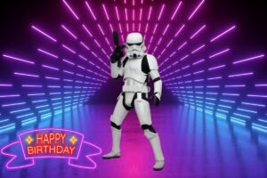 Read more about the article Transform Your Birthday Party with a Stormtrooper Costume Artist